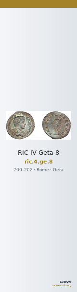 RIC IV Geta 8 — CANOA
