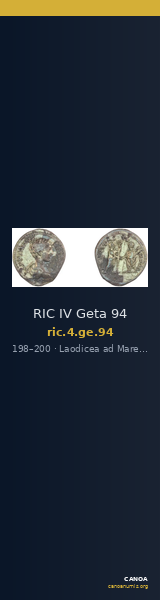 RIC IV Geta 94 — CANOA