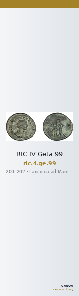 RIC IV Geta 99 — CANOA