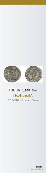 RIC IV Geta 9A — CANOA