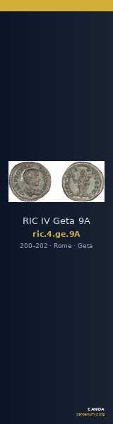 RIC IV Geta 9A — CANOA