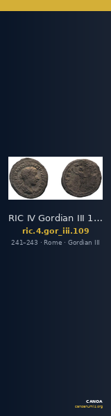 RIC IV Gordian III 109 — CANOA
