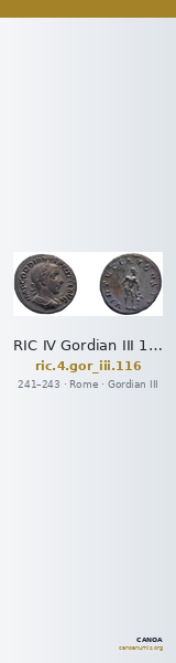 RIC IV Gordian III 116 — CANOA