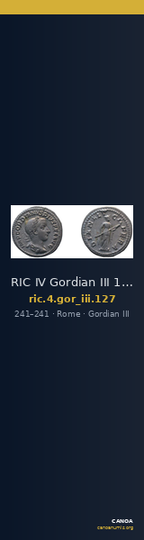 RIC IV Gordian III 127 — CANOA