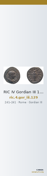 RIC IV Gordian III 129 — CANOA