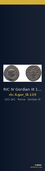 RIC IV Gordian III 129 — CANOA
