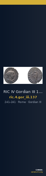 RIC IV Gordian III 137 — CANOA