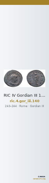 RIC IV Gordian III 140 — CANOA