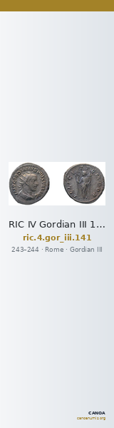 RIC IV Gordian III 141 — CANOA