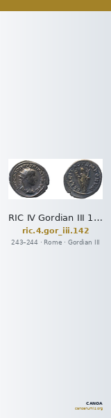 RIC IV Gordian III 142 — CANOA