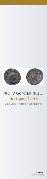 RIC IV Gordian III 143 — CANOA