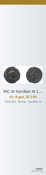 RIC IV Gordian III 146 — CANOA