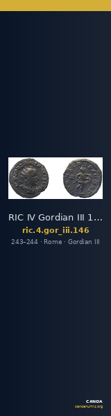 RIC IV Gordian III 146 — CANOA