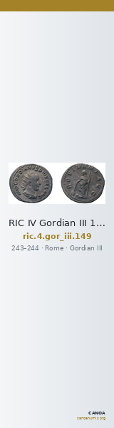 RIC IV Gordian III 149 — CANOA