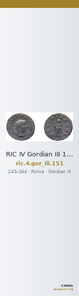 RIC IV Gordian III 151 — CANOA