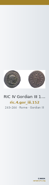 RIC IV Gordian III 152 — CANOA
