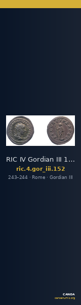 RIC IV Gordian III 152 — CANOA