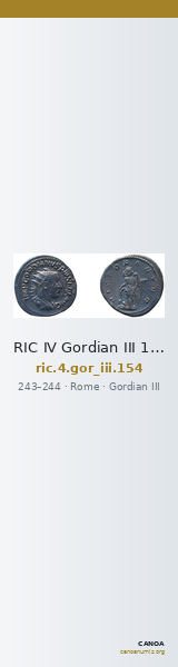 RIC IV Gordian III 154 — CANOA