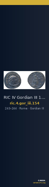 RIC IV Gordian III 154 — CANOA
