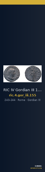 RIC IV Gordian III 155 — CANOA