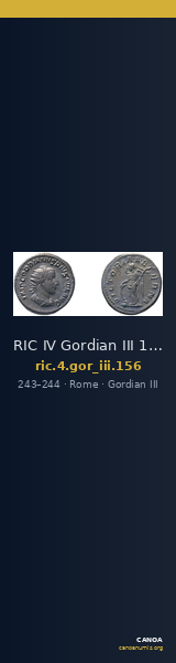 RIC IV Gordian III 156 — CANOA