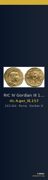 RIC IV Gordian III 157 — CANOA