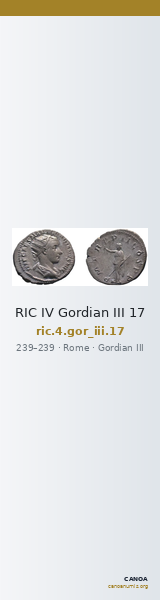 RIC IV Gordian III 17 — CANOA