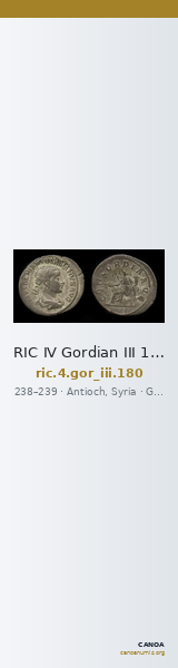 RIC IV Gordian III 180 — CANOA