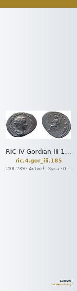 RIC IV Gordian III 185 — CANOA
