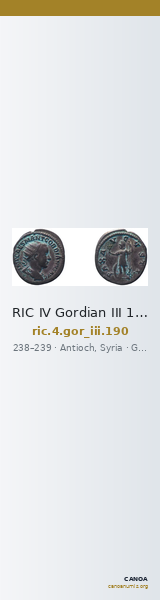 RIC IV Gordian III 190 — CANOA