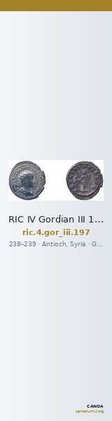 RIC IV Gordian III 197 — CANOA