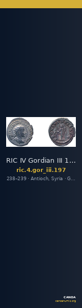 RIC IV Gordian III 197 — CANOA