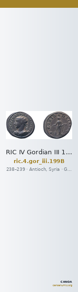 RIC IV Gordian III 199B — CANOA