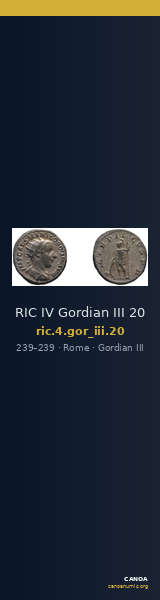 RIC IV Gordian III 20 — CANOA