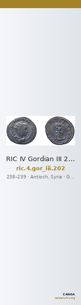 RIC IV Gordian III 202 — CANOA
