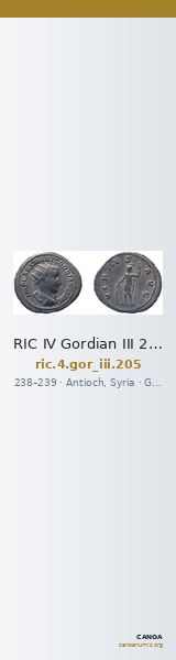 RIC IV Gordian III 205 — CANOA