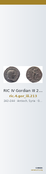 RIC IV Gordian III 213 — CANOA