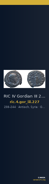 RIC IV Gordian III 227 — CANOA