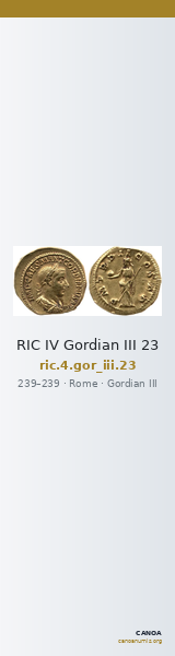 RIC IV Gordian III 23 — CANOA