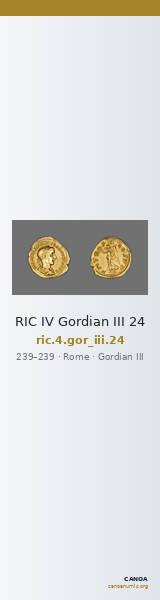 RIC IV Gordian III 24 — CANOA