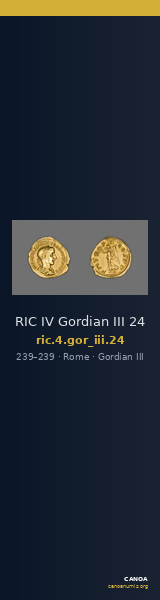 RIC IV Gordian III 24 — CANOA