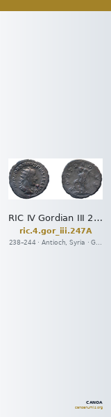 RIC IV Gordian III 247A — CANOA
