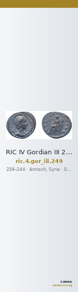 RIC IV Gordian III 249 — CANOA
