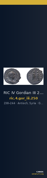 RIC IV Gordian III 250 — CANOA
