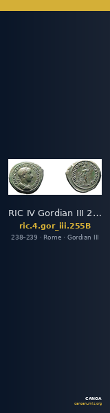 RIC IV Gordian III 255B — CANOA