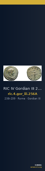 RIC IV Gordian III 256A — CANOA
