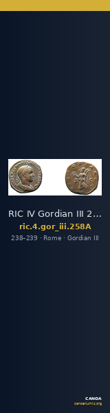 RIC IV Gordian III 258A — CANOA
