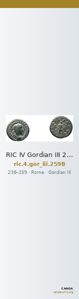 RIC IV Gordian III 259B — CANOA