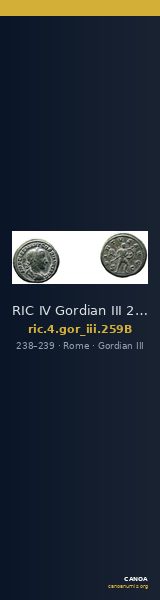RIC IV Gordian III 259B — CANOA