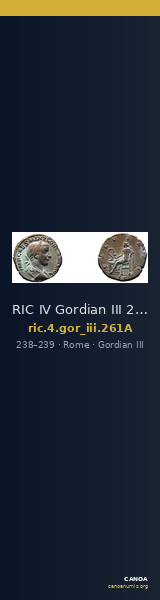 RIC IV Gordian III 261A — CANOA